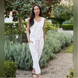 NWOT Frank & Eileen Heritage Jersey Tank Jumpsuit - Sz S